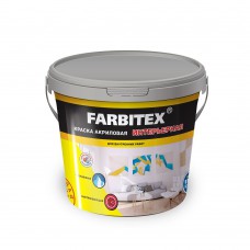 Краска акриловая интерьерная (6кг) FARBITEX...