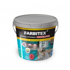 Краска акриловая моющаяся (6кг) FARBITEX