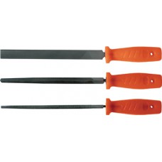 FIT 42620 Напильник, пластиковая ручка, трехгранны...